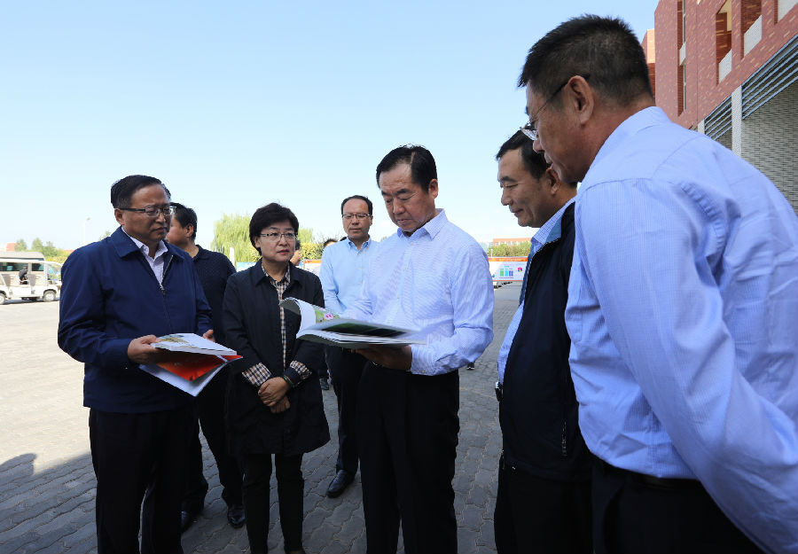 自治区党委常委,纪委书记许传智来我校调研